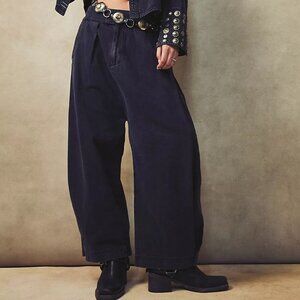 Free People Cool Harbor Wide Leg Trousers